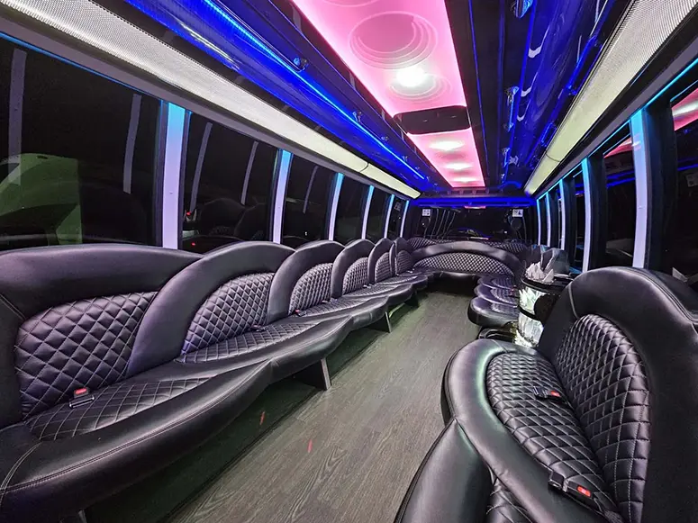 Party bus rental service serving Etobicoke and the surrounding GTA