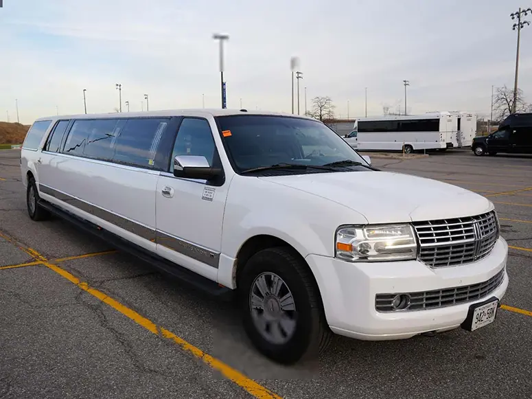 Lincoln Navigator SUV (White) available for rental in Toronto and the GTA