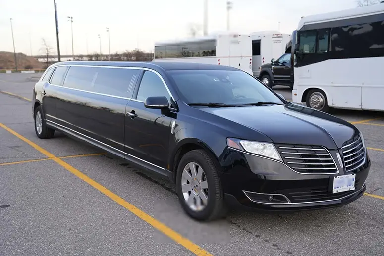 Lincoln MKT Stretch Limo (Black) available for rental in Toronto and the GTA
